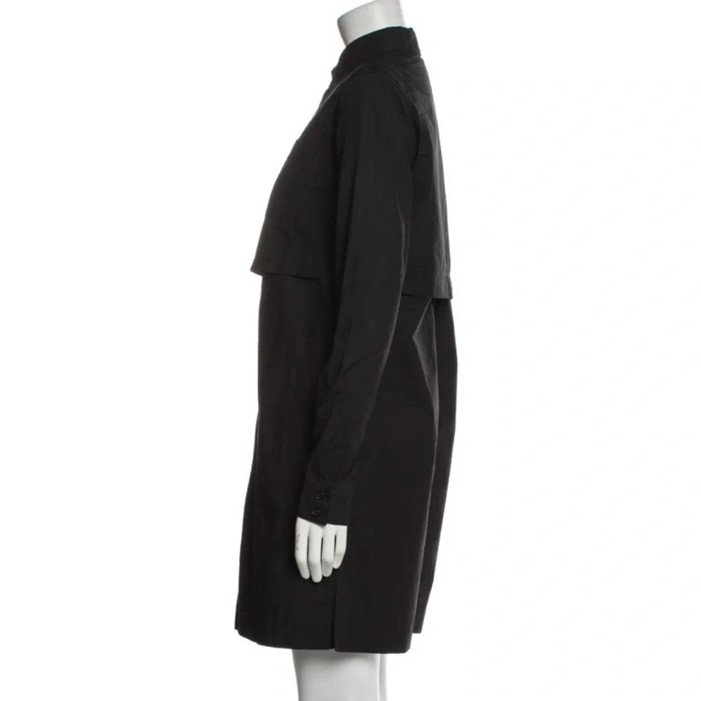 Proenza Schouler Long Sleeve Button Down Mini Dress | Size: US 4 - Picture 2 of 3